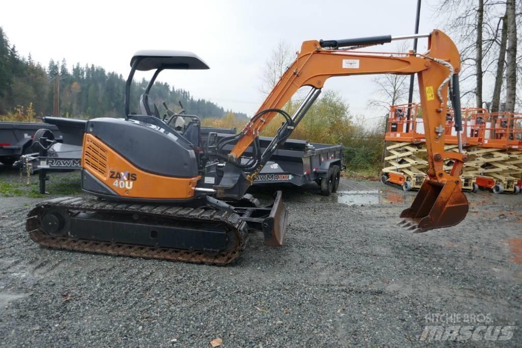 Hitachi ZX40U-3 Mini rýpadlá < 7t