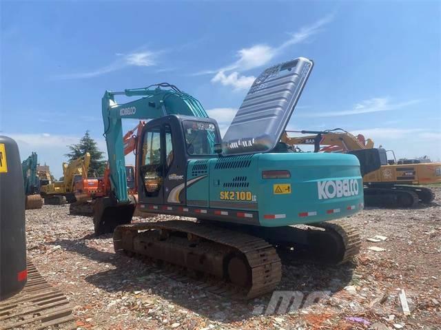 Kobelco SK 210 D Pásové rýpadlá