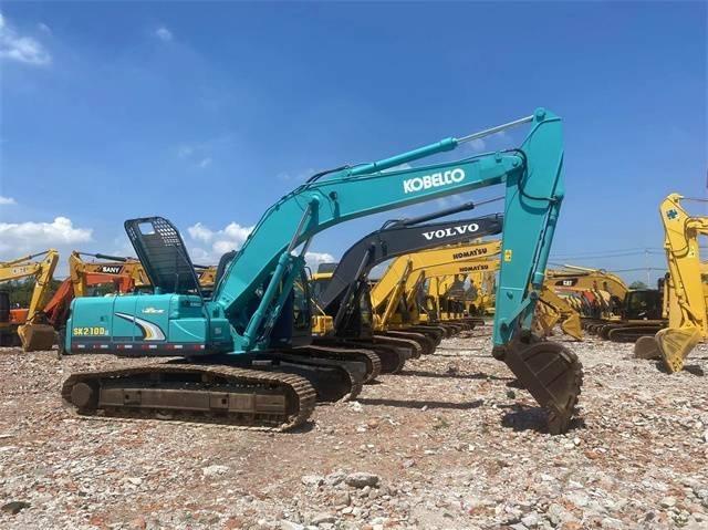 Kobelco SK 210 D Pásové rýpadlá