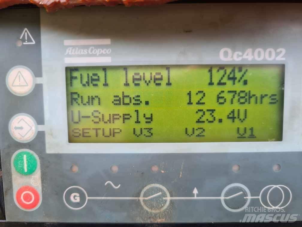 Atlas Copco QAC800 Naftové generátory