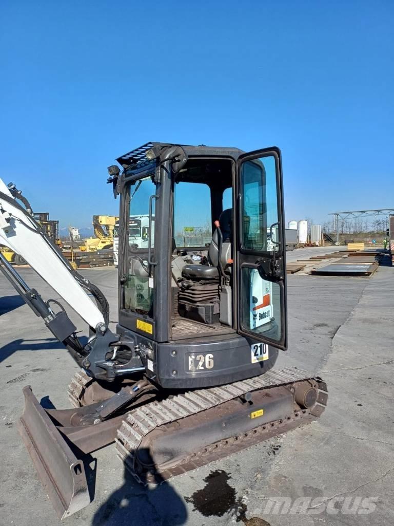Bobcat E26 Mini rýpadlá < 7t