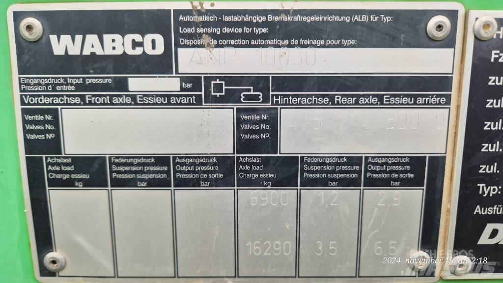 Dammann Anp 10030 Ťahané postrekovače