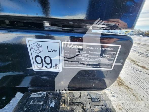 XCMG XE80U Pásové rýpadlá