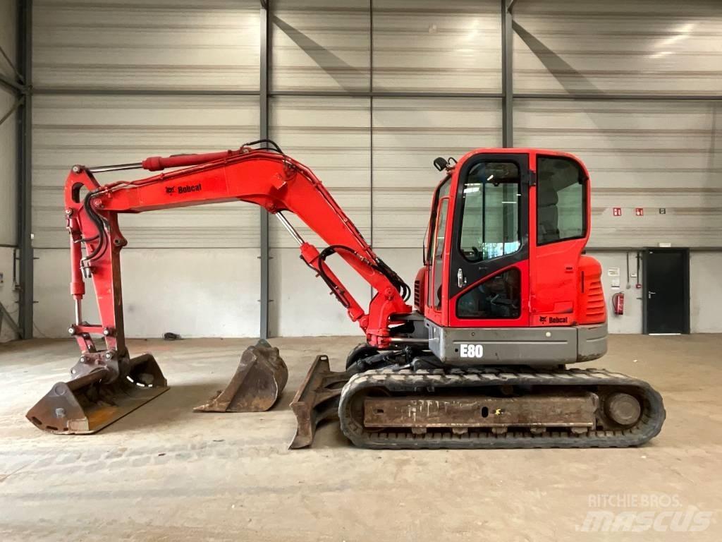 Bobcat E 80 Midi rýpadlá 7 t - 12 t