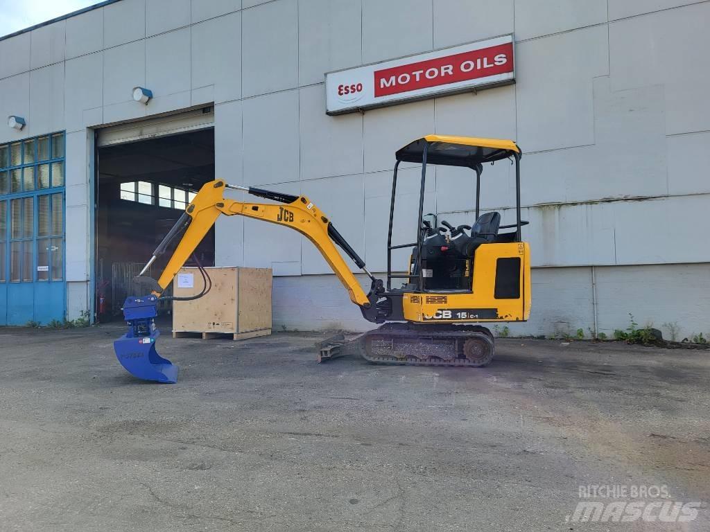 JCB 15 C-1 Mini rýpadlá < 7t
