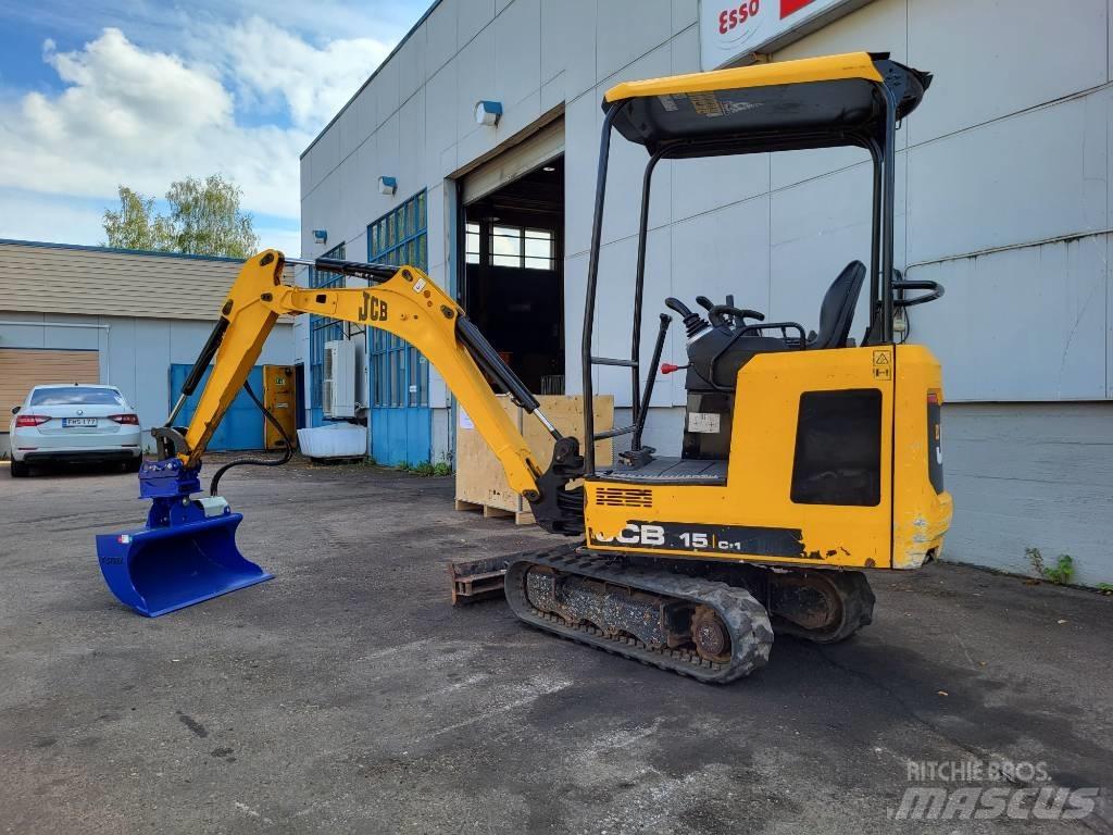 JCB 15 C-1 Mini rýpadlá < 7t