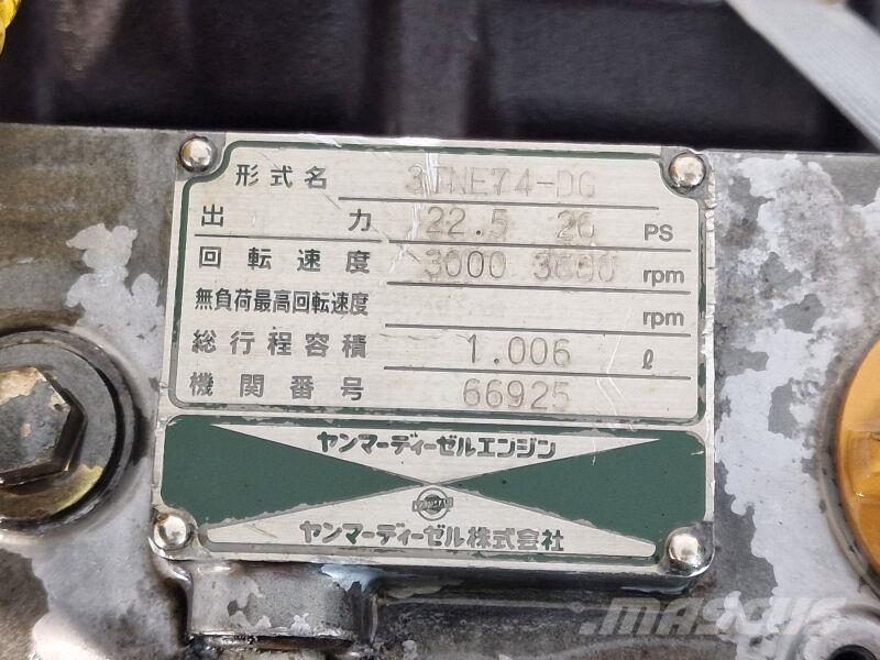 Yanmar 3TNE74-DG Motory