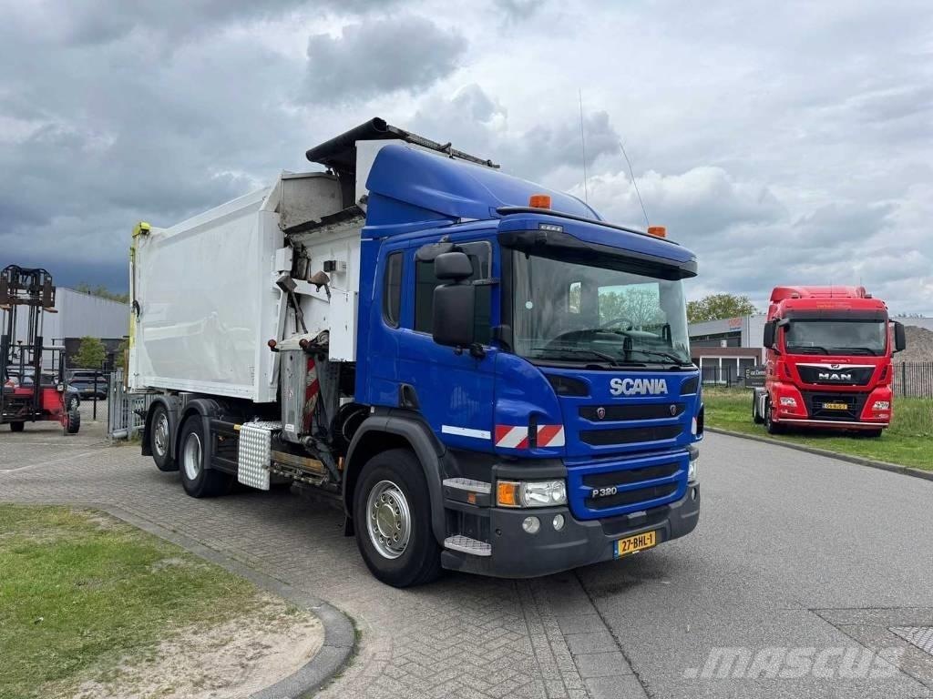 Scania P 320 Smetiarske vozidlá