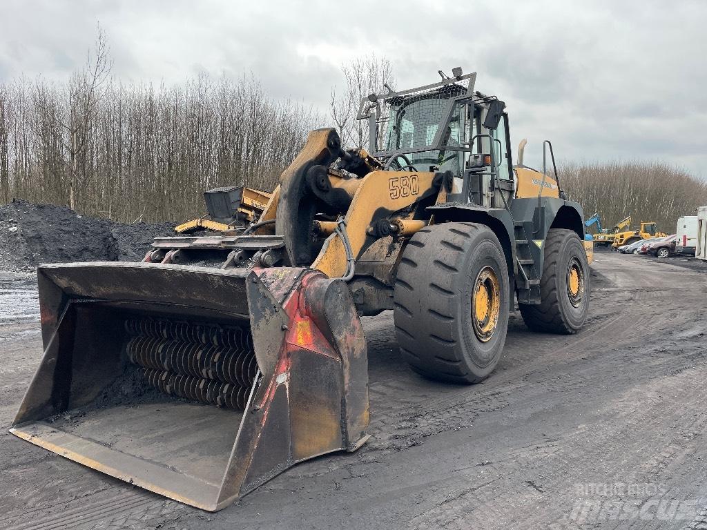 Liebherr L 580 Kolesové nakladače