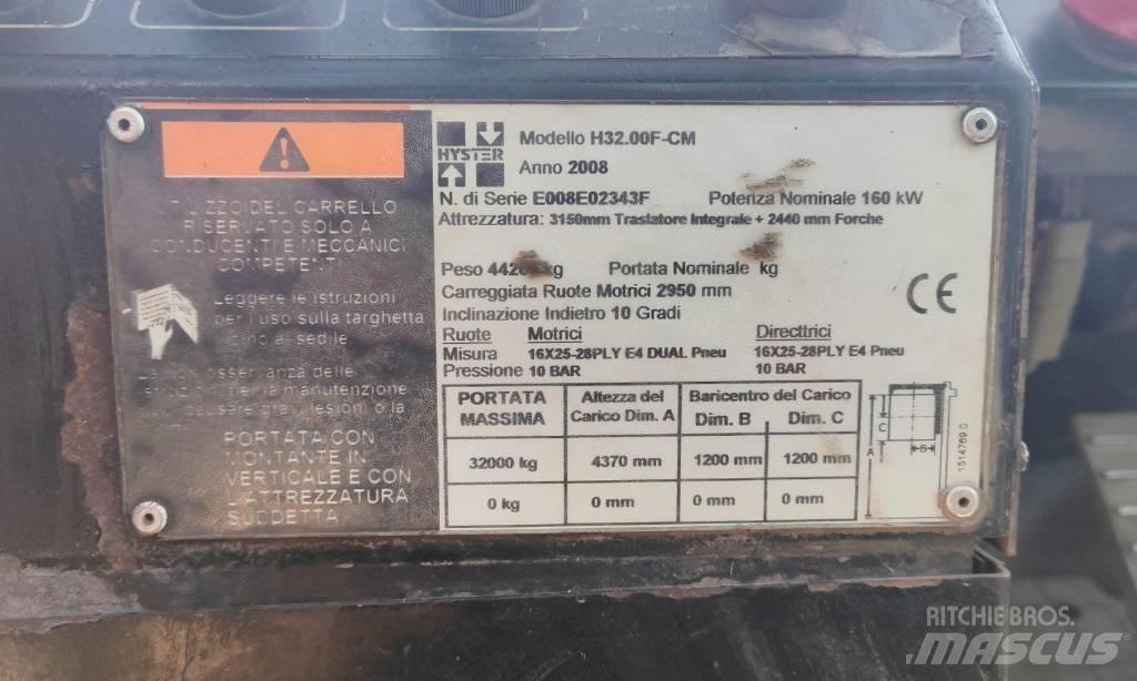 Hyster H32.00F-CM Dieselové vozíky