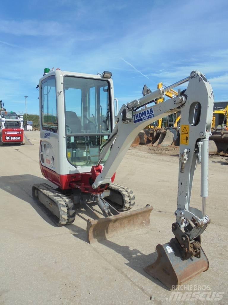 Takeuchi TB216 Mini rýpadlá < 7t