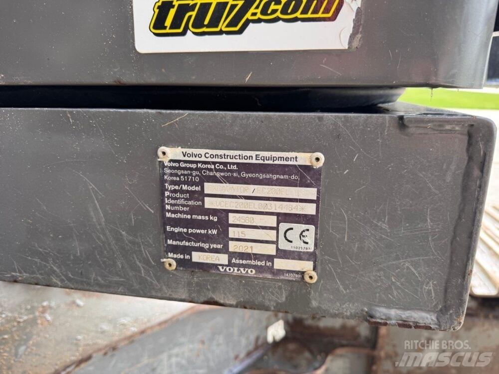 Volvo EC200EL Pásové rýpadlá