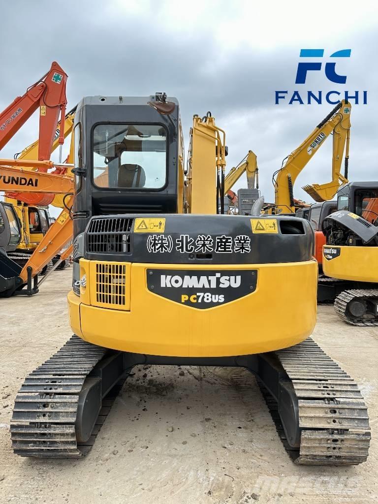 Komatsu PC 78 US Pásové rýpadlá