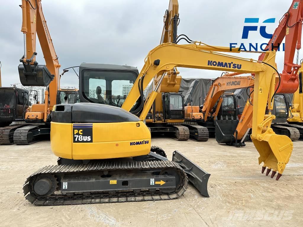 Komatsu PC 78 US Pásové rýpadlá