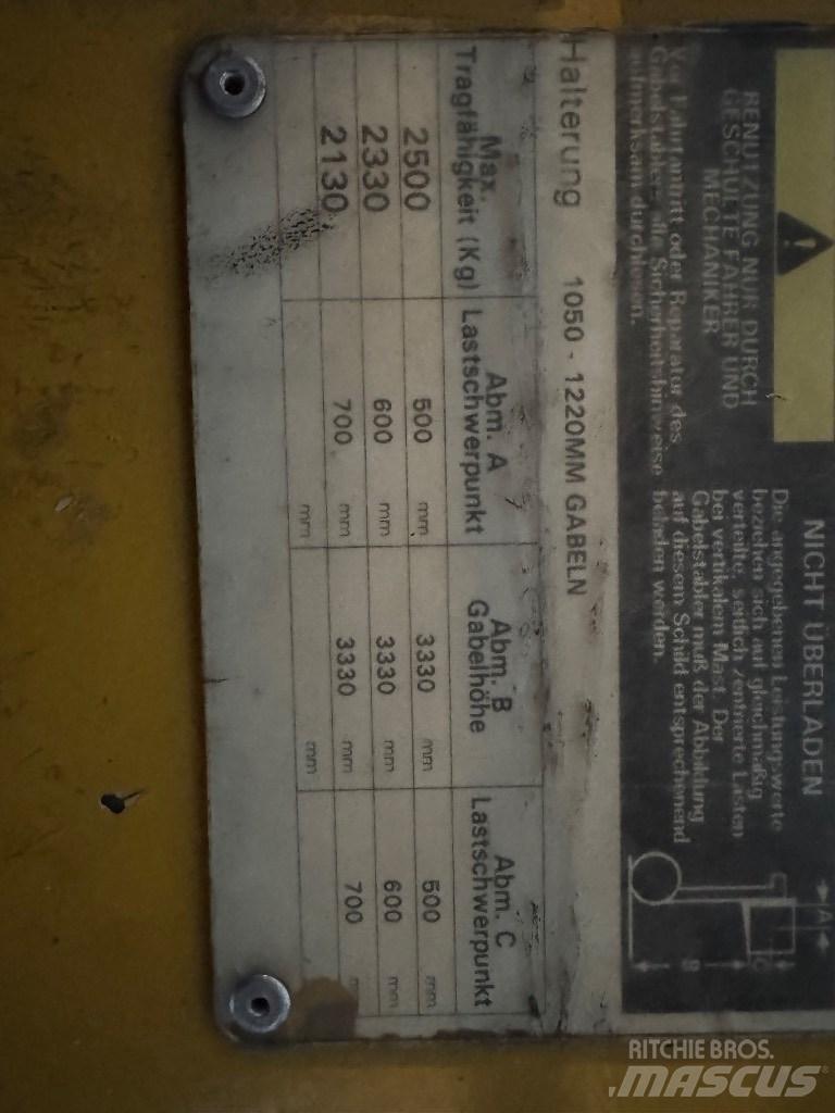 Yale GLP 25 LPG vozíky