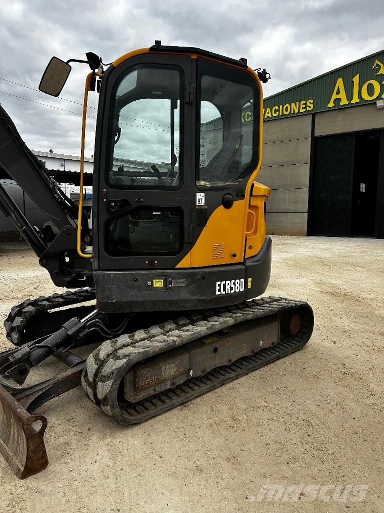 Volvo ECR 58 D Mini rýpadlá < 7t
