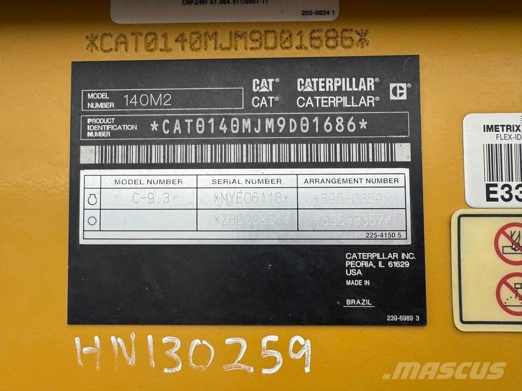 CAT 140M2 Grejdery