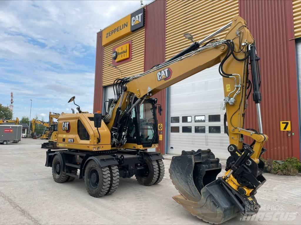 CAT M 315 Kolesové rýpadlá