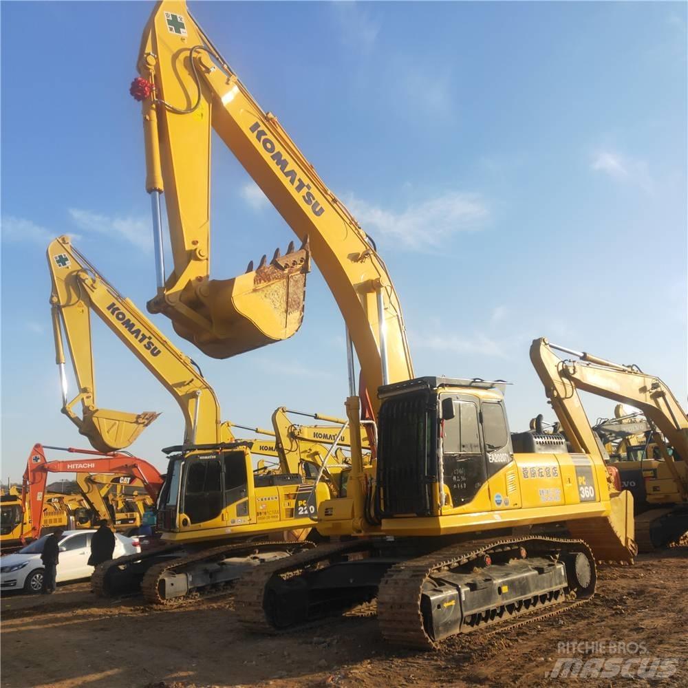 Komatsu PC 360 Pásové rýpadlá