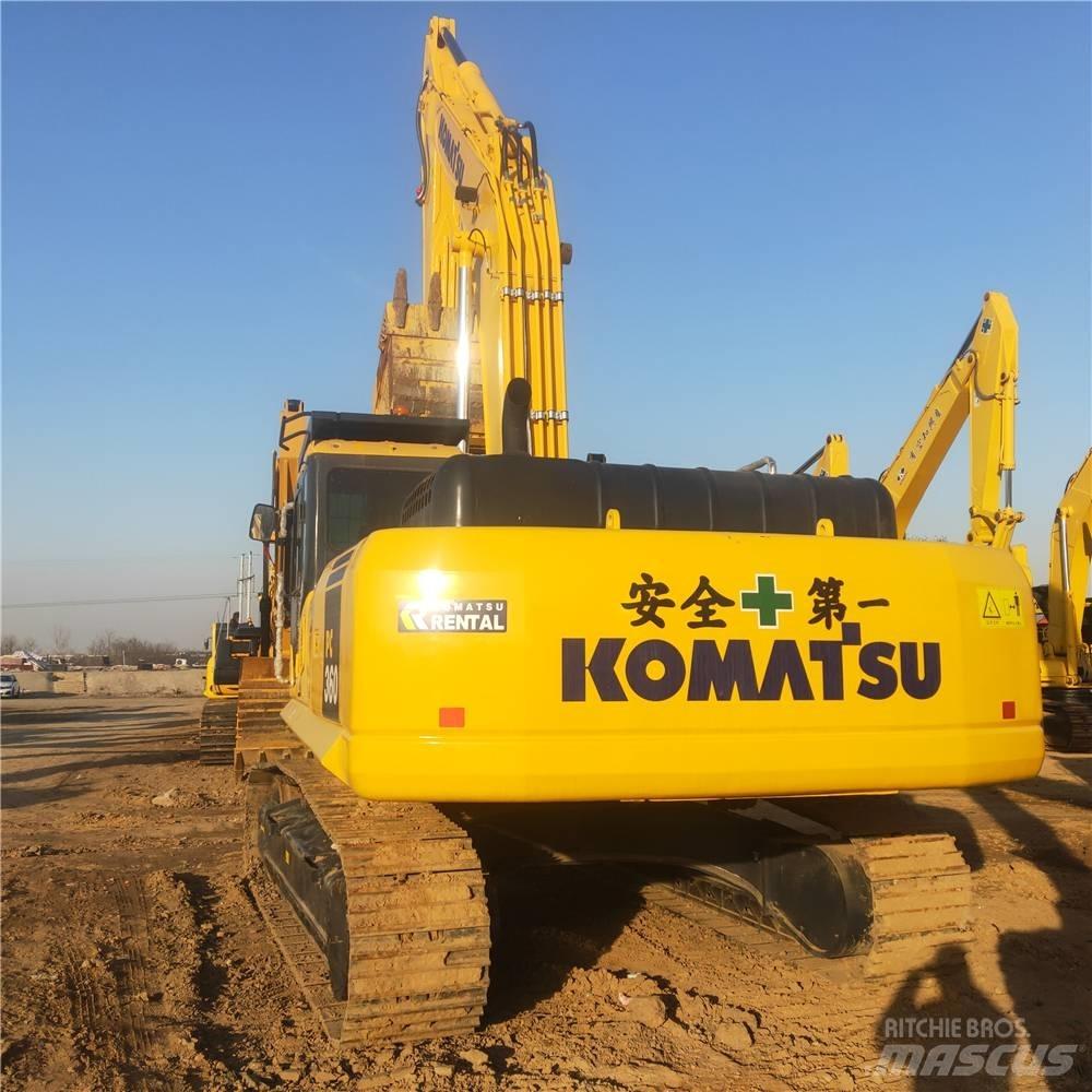 Komatsu PC 360 Pásové rýpadlá