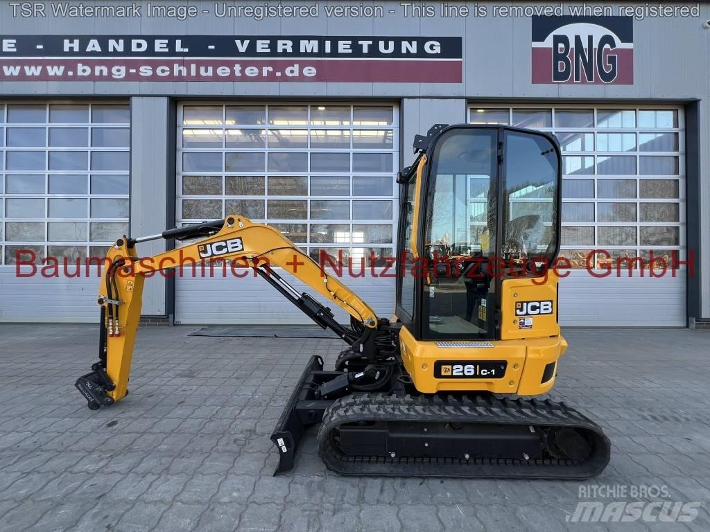 JCB 26C -werkneu- Mini rýpadlá < 7t
