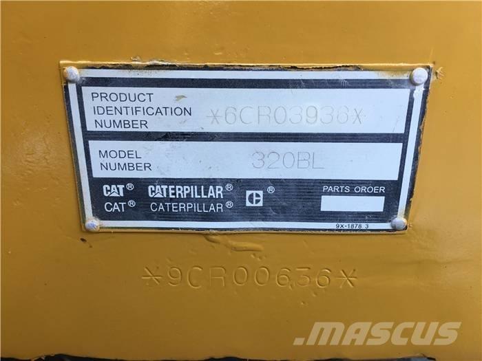 CAT 320 B LN Pásové rýpadlá