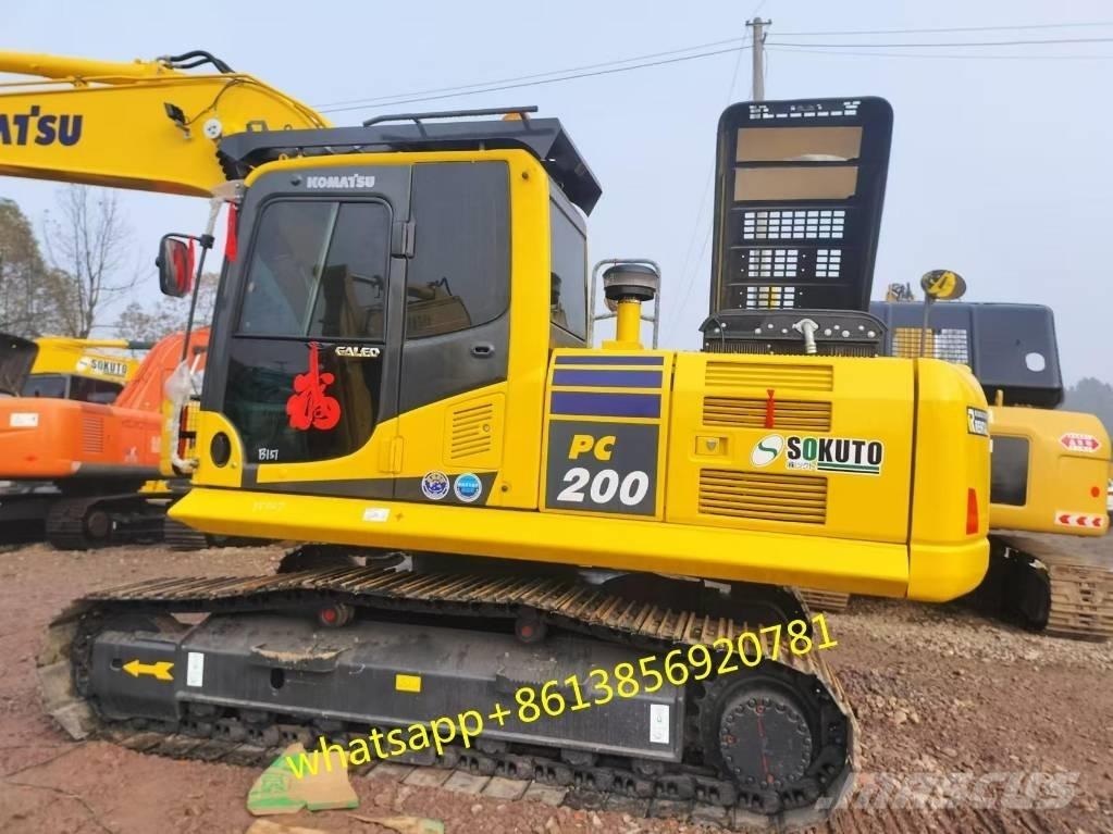 Komatsu PC 200-8 Midi rýpadlá 7 t - 12 t
