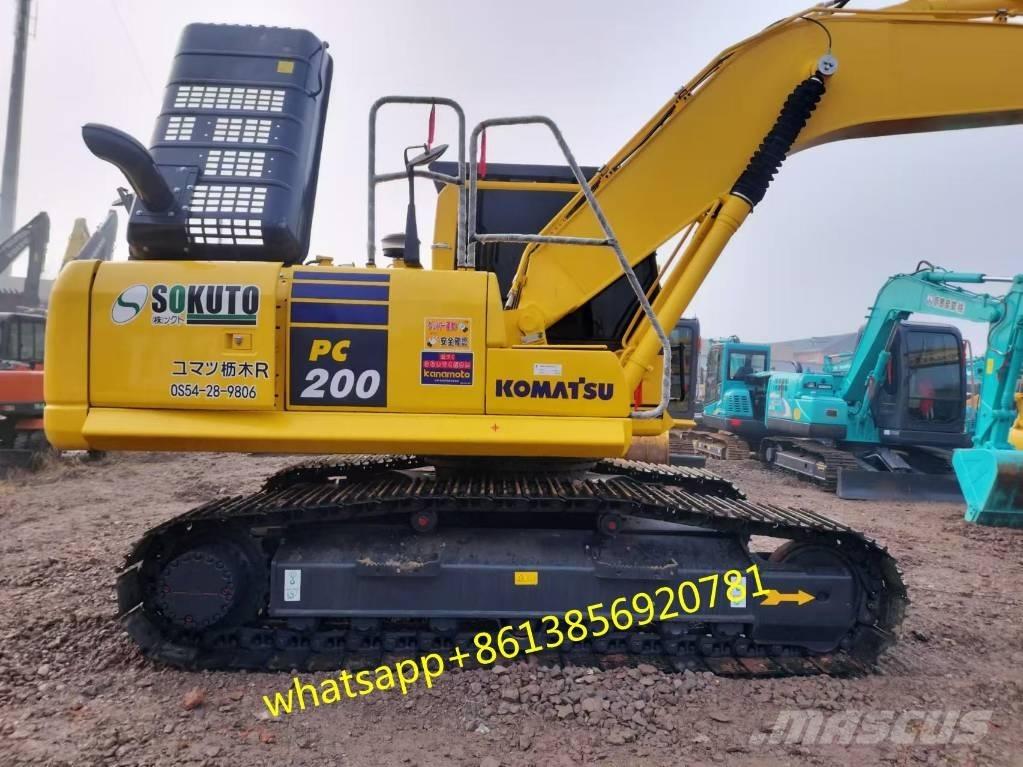 Komatsu PC 200-8 Midi rýpadlá 7 t - 12 t