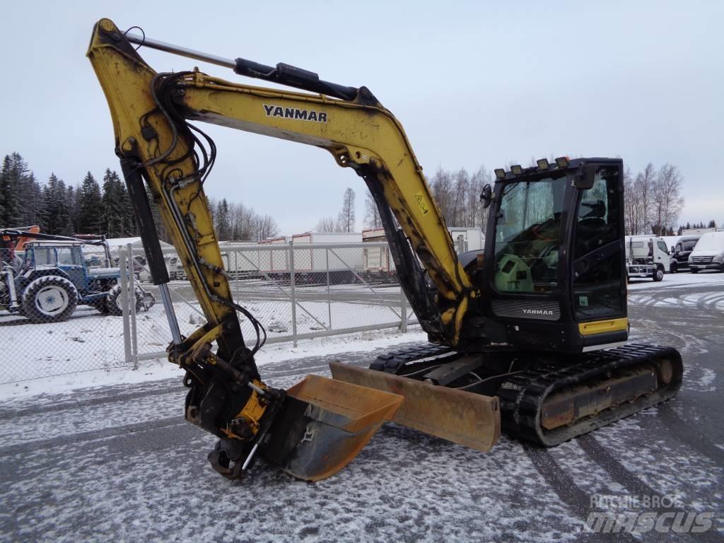 Yanmar Vio 80 Pásové rýpadlá