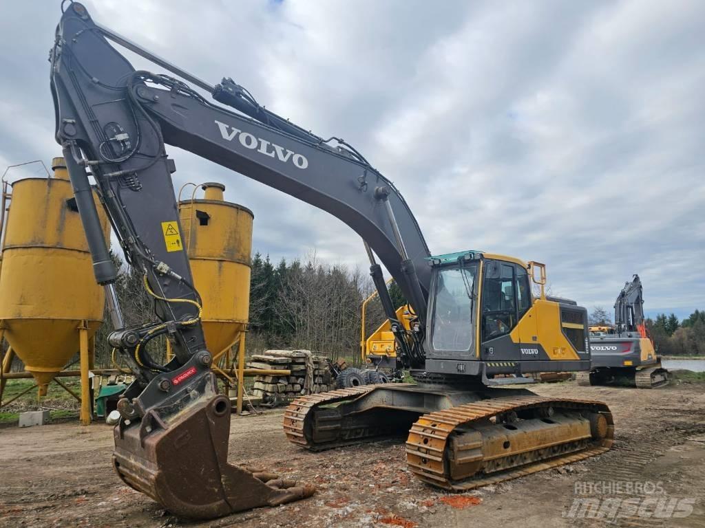 Volvo EC 300 EL Pásové rýpadlá