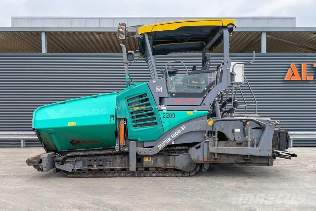 Vögele SUPER 1800-3I Finišéry