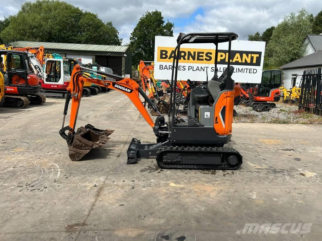 Doosan DX17Z Mini rýpadlá < 7t