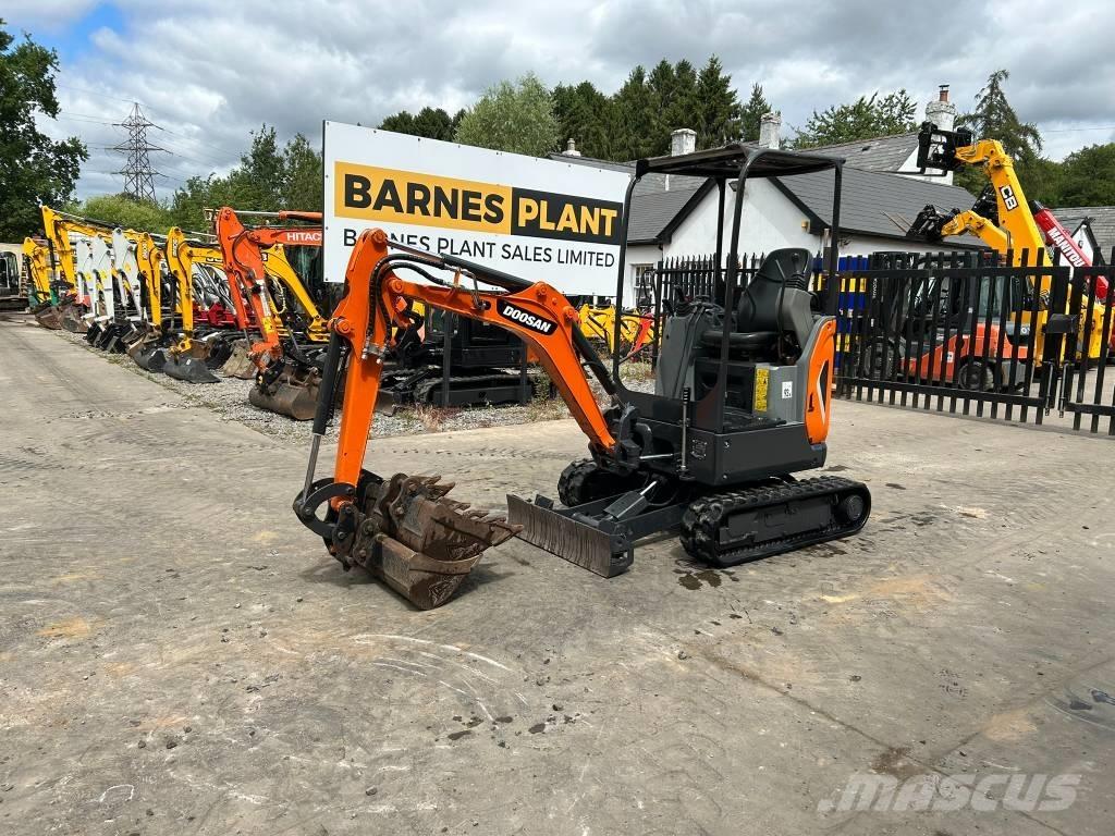 Doosan DX17Z Mini rýpadlá < 7t