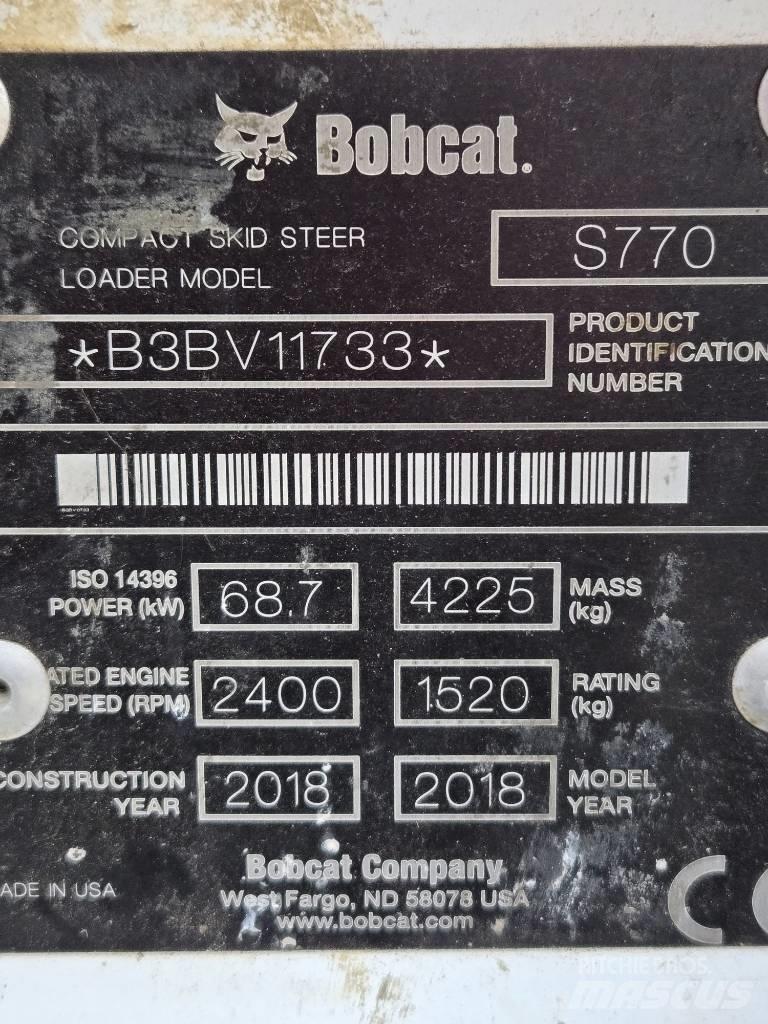 Bobcat S 770 Šmykom riadené nakladače