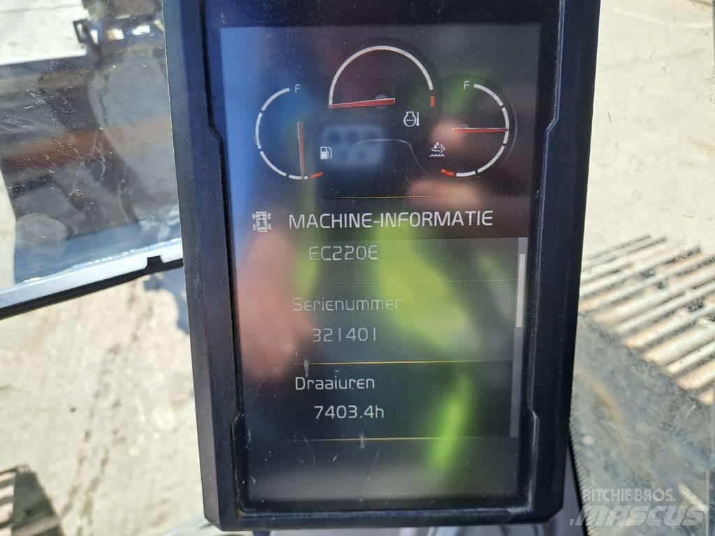 Volvo EC220EL Pásové rýpadlá