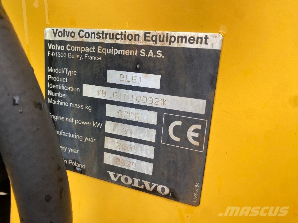 Volvo BL 61 Rýpadlo-nakladače
