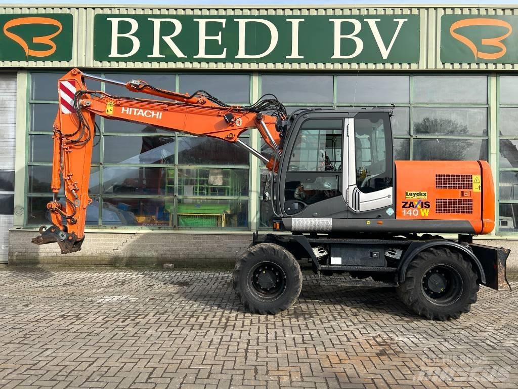Hitachi ZX 140 W-3 Kolesové rýpadlá