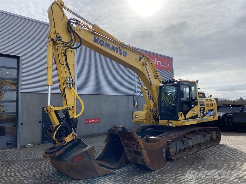 Komatsu HB215LC-3 Pásové rýpadlá