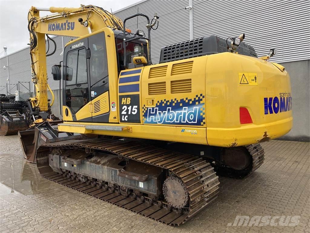 Komatsu HB215LC-3 Pásové rýpadlá