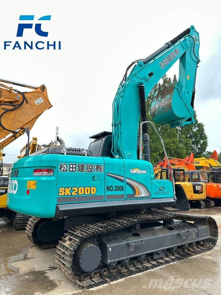 Kobelco SK 200 Pásové rýpadlá