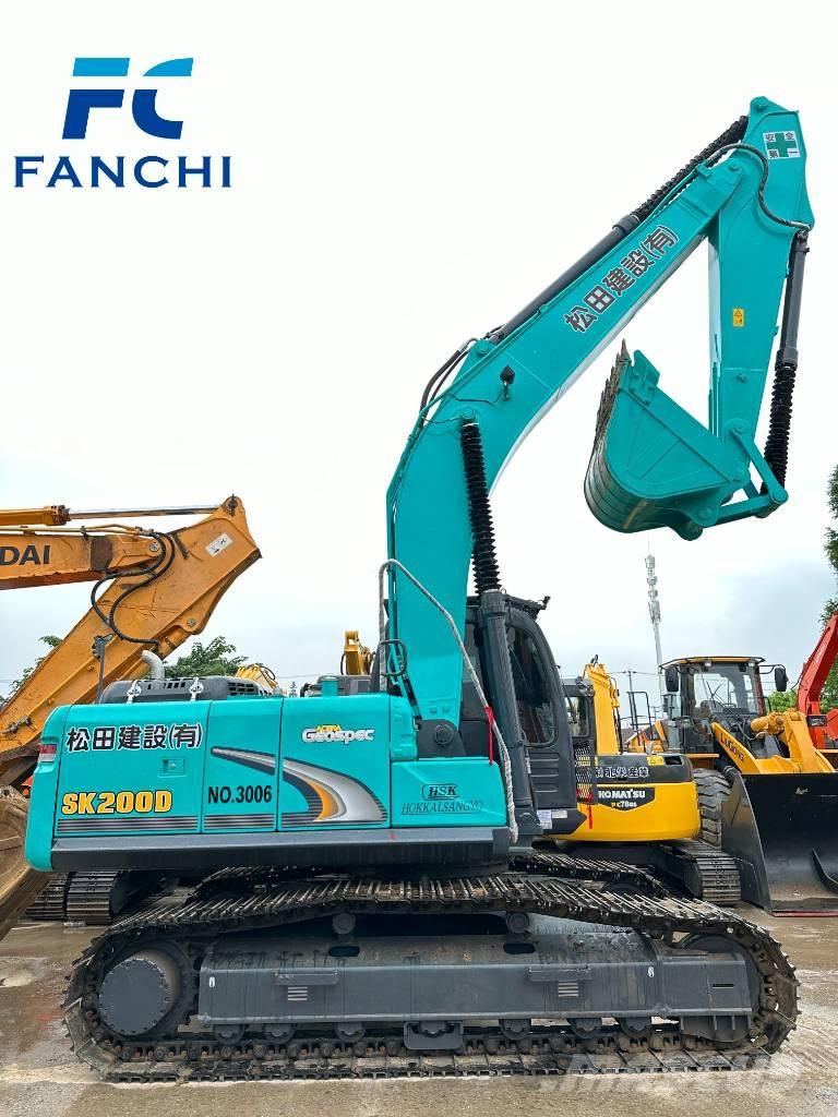 Kobelco SK 200 Pásové rýpadlá