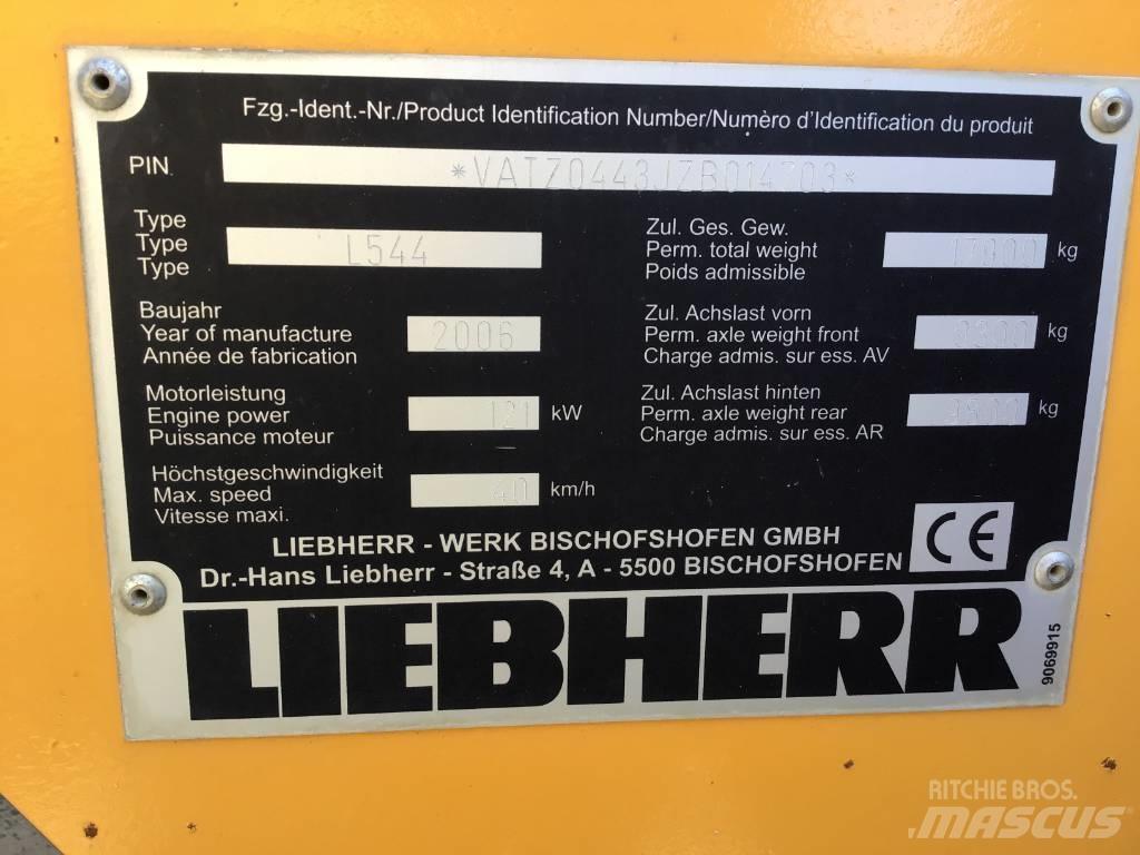 Liebherr L 544 Kolesové nakladače