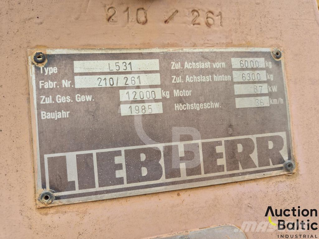 Liebherr L 531 Kolesové nakladače