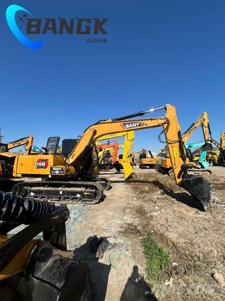 Sany SY 135C Pásové rýpadlá