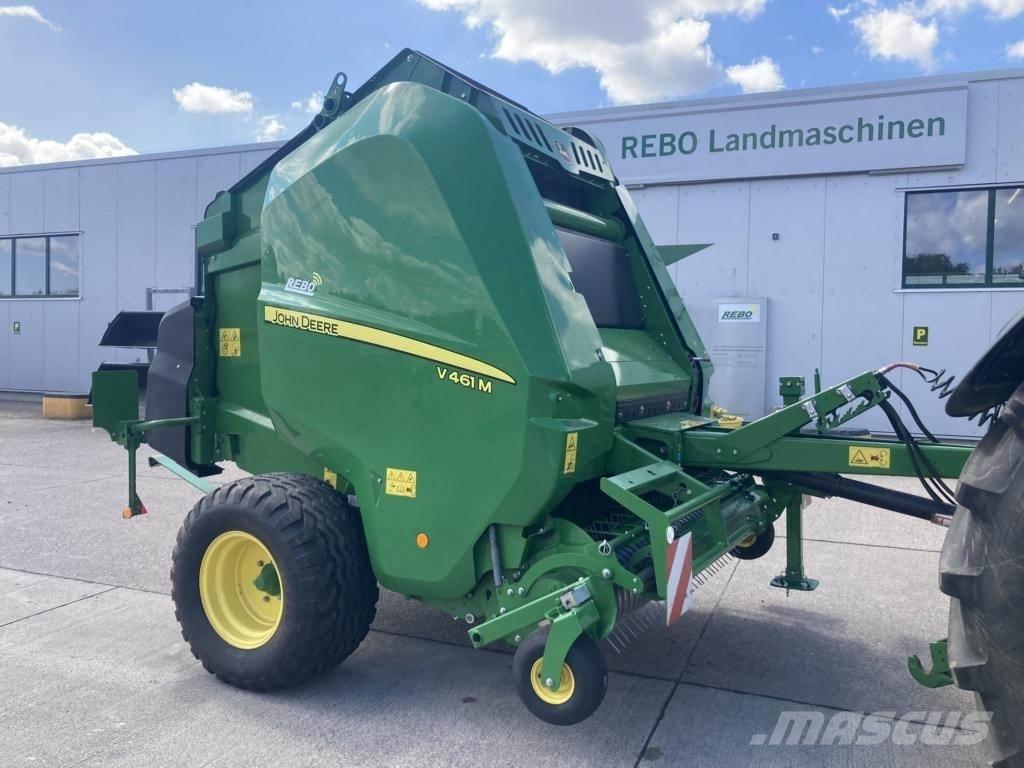 John Deere V461M Lisy na okrúhle balíky