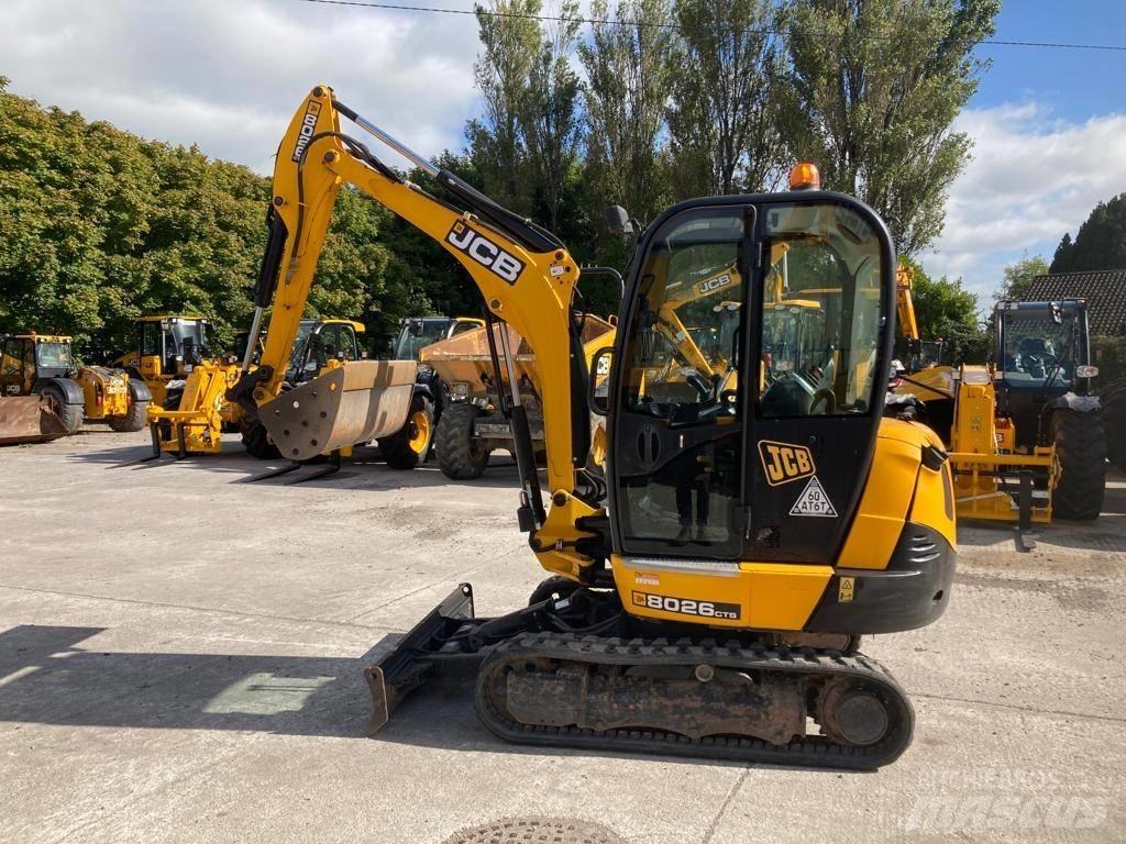 JCB 8026 CTS Mini rýpadlá < 7t