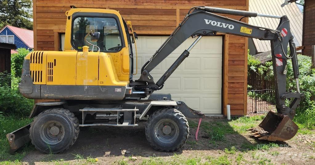 Volvo EW55B Kolesové rýpadlá