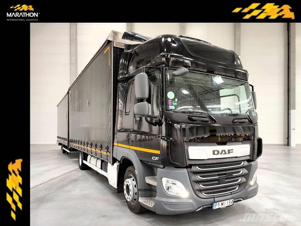 DAF CF 370 FA Nákladné vozidlá s bočnou zhrnovacou plachtou