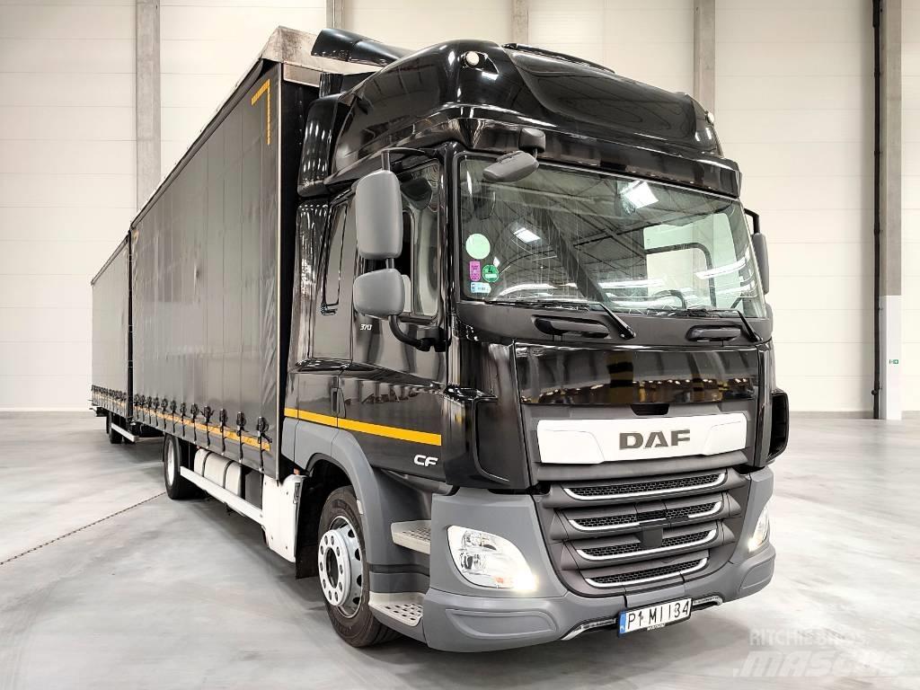 DAF CF 370 FA Nákladné vozidlá s bočnou zhrnovacou plachtou