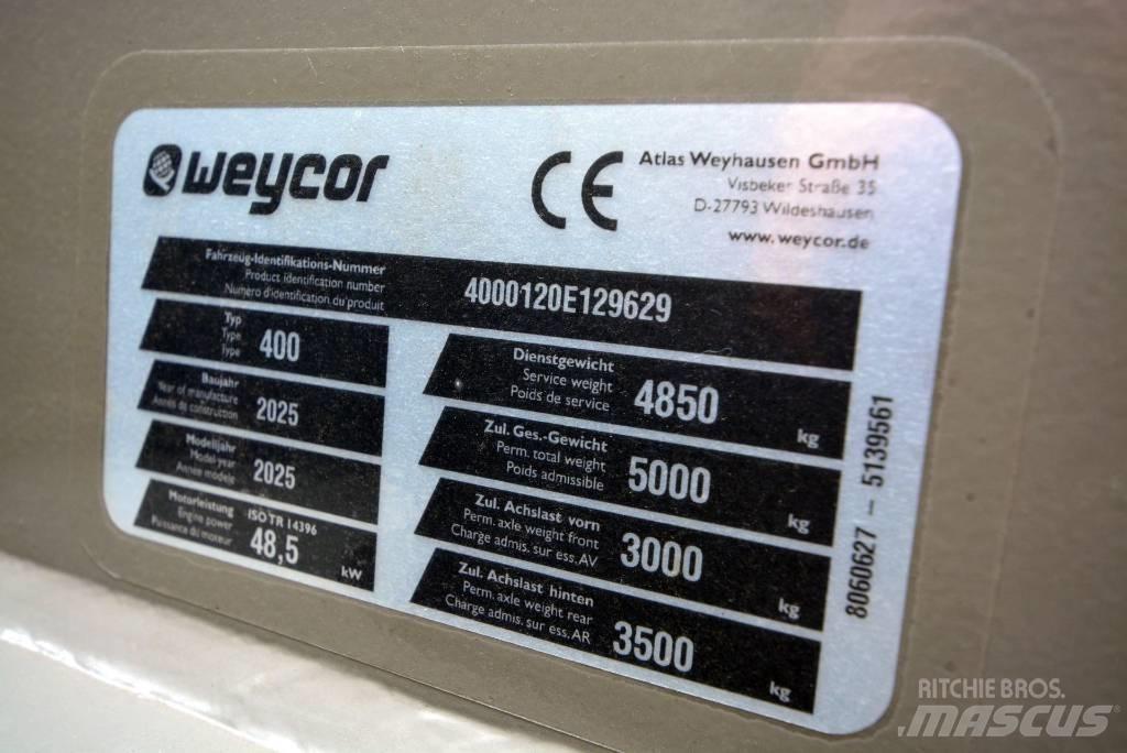 Weycor (Atlas) AR 400 Kolesové nakladače